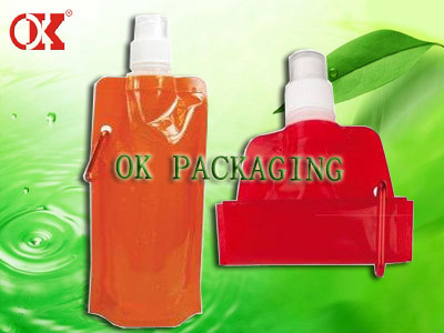 可折叠自立吸嘴水袋 为户外活动提供便捷饮水解决方案